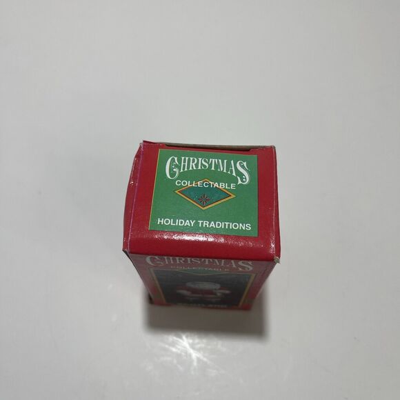 Vtg  Christmas Collectable Scotland Santa Ornament Santas Around World 1995 NIB - Picture 2 of 2